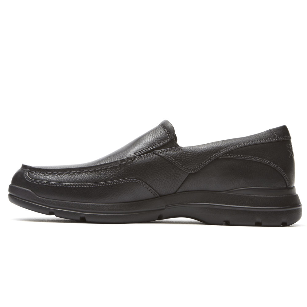 Rockport Slip-Ons Herre Svart - City Play Two - ZHCO90732